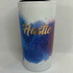 10 Strawberry Street Hustle 12 fl oz Tie Dye Splatter Tall Coffee Tea Mug Cup